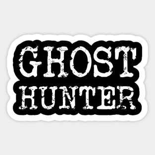 Ghost Hunter - Paranormal Investigator Halloween Sticker